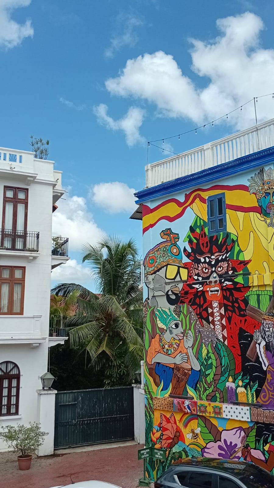 Mural en el Casco Antiguo